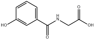 3-Hydroxyhippuricacid Struktur