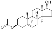 ANDROSTENEDIOL-3-ACETATE Struktur