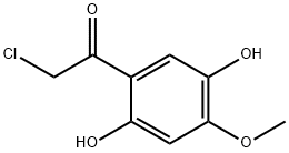 Ethanone, 2-chloro-1-(2,5-dihydroxy-4-methoxyphenyl)- (9CI) Struktur