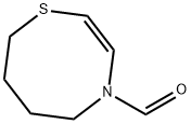 4H-1,4-Thiazocine-4-carboxaldehyde, 5,6,7,8-tetrahydro- (9CI) Struktur