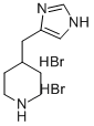 4-(1H-IMIDAZOL-4-YLMETHYL)PIPERIDINE DIHYDROBROMIDE Struktur