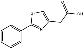 (2-PHENYL-THIAZOL-4-YL)-ACETIC ACID Struktur