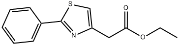 (2-PHENYL-THIAZOL-4-YL)-ACETIC ACID ETHYL ESTER Struktur