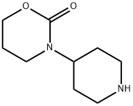 3-(Piperidin-4-yl)-1,3-oxazinan-2-one 結(jié)構(gòu)式