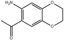 1-(7-AMINO-2,3-DIHYDRO-BENZO[1,4]DIOXIN-6-YL)-ETHANONE Struktur