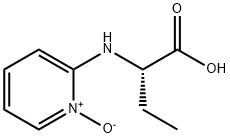 Butanoic acid, 2-[(1-oxido-2-pyridinyl)amino]-, (S)- (9CI) Struktur