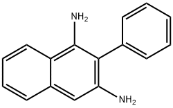 2-Phenyl-1,3-naphthalenediamine Struktur