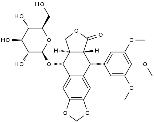 Podophyllotoxin glucoside