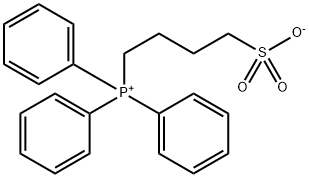 Triphenyl-(4-sulfo-butyl)-phosphonium  inner  salt Struktur