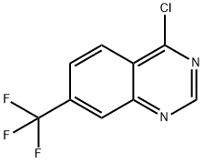 4-CHLORO-7-(TRIFLUOROMETHYL)QUINAZOLINE Struktur