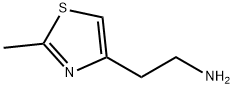 2-(2-メチル-1,3-チアゾール-4-イル)エタンアミン 化學(xué)構(gòu)造式