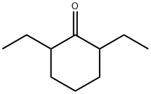 2,6-Diethylcyclohexanone Struktur