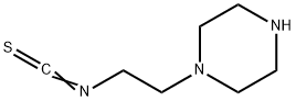 Piperazine, 1-(2-isothiocyanatoethyl)- (9CI) Struktur