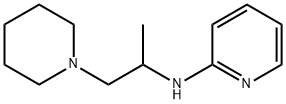 N-[1-methyl-2-(1-piperidyl)ethyl]pyridin-2-amine Struktur