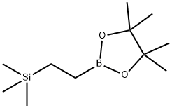 2-TRIMETHYLSILYL-1-ETHYLBORONIC ACID PINACOL ESTER Struktur