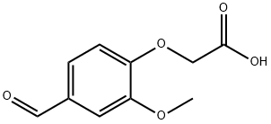 (4-FORMYL-2-METHOXYPHENOXY)ACETIC ACID Struktur