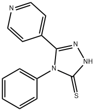 4-PHENYL-5-PYRIDIN-4-YL-4H-[1,2,4]TRIAZOLE-3-THIOL Struktur