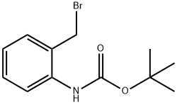 TERT-BUTYL 2-(BROMOMETHYL)PHENYLCARBAMATE Struktur