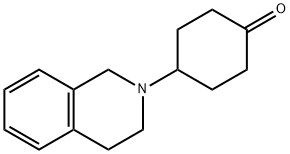 4-(3,4-dihydroisoquinolin-2(1H)-yl)cyclohexanone Struktur