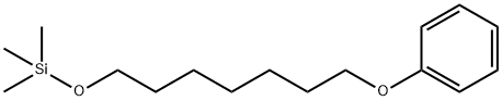 [(7-Phenoxyheptyl)oxy]trimethylsilane Struktur