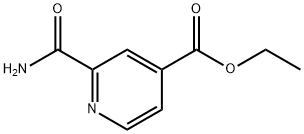 2-CARBAMOYL-ISONICOTINIC ACID ETHYL ESTER Struktur