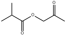 Propanoic acid, 2-methyl-, 2-oxopropyl ester (9CI) Struktur