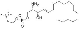 SPHINGOSYLPHOSPHORYLCHOLINE Struktur