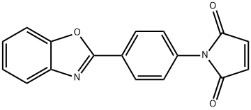 N-[4-(2-BENZOXAZOLYL)PHENYL]MALEIMIDE Struktur