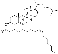 CHOLESTERYL PALMITOLEATE CRYSTALLINE Struktur