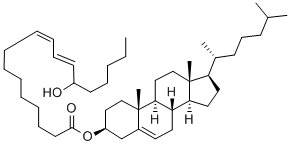 (+/-)-13-HYDROXY-9Z,11E-OCTADECADIENOIC ACID, CHOLESTERYL ESTER Struktur