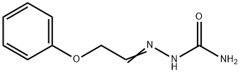 Phenoxyacetaldehyde semicarbazone Struktur