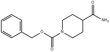 BENZYL 4-(AMINOCARBONYL)TETRAHYDRO-1(2H)-PYRIDINECARBOXYLATE|1-芐氧羰基哌啶-4-甲酰胺