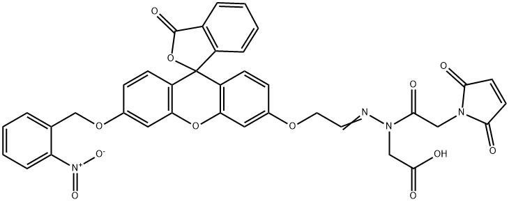 CAGED FLUORESCEIN MALEIMIDE* Struktur