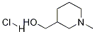 3-PiperidineMethanol, 1-Methyl-, hydrochloride Struktur