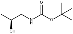 N-BOC-(S)-1-AMINO-2-PROPANOL Struktur