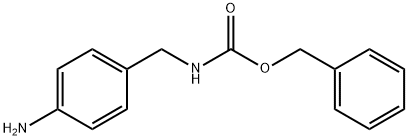 4-N-CBZ-AMINOMETHYLANILINE Structure