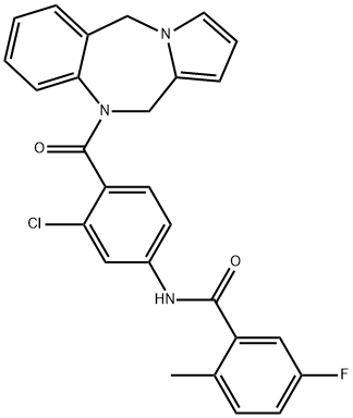 LIXIVAPTAN Structure