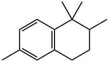 1,2,3,4-Tetrahydro-1,1,2,6-tetramethylnaphthalene Struktur