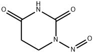 1-nitroso-5,6-dihydrouracil Struktur