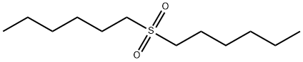 DI-N-HEXYL SULFONE Struktur