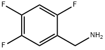 2,4,5-TRIFLUOROBENZYL AMINE Structure