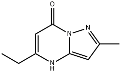 5-Ethyl-2-methyl-4H-pyrazolo[1,5-a]pyrimidin-7-one Struktur