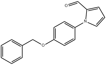 1-[4-(PHENYLMETHOXY)PHENYL]-1H-PYRROLE-2-CARBOXALDEHYDE Struktur