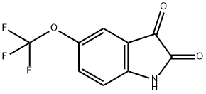 5-(TRIFLUOROMETHOXY)ISATIN Structure