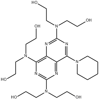 Dipyridamole Tri(diethanolamine) Struktur