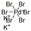 POTASSIUM HEXABROMOPALLADATE(IV), 99.99+% Struktur