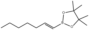 trans-1-Hepten-1-ylboronic acid pinacol ester Struktur