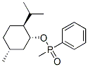 Methylphenylphosphinic acid (1R,3R,4S)-p-menthane-3-yl ester Struktur