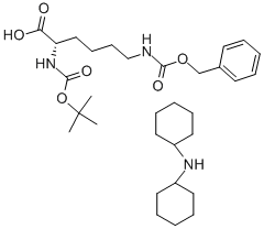 BOC-LYS(Z)-OH DCHA Struktur