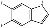 5,6-Difluoroindole Struktur